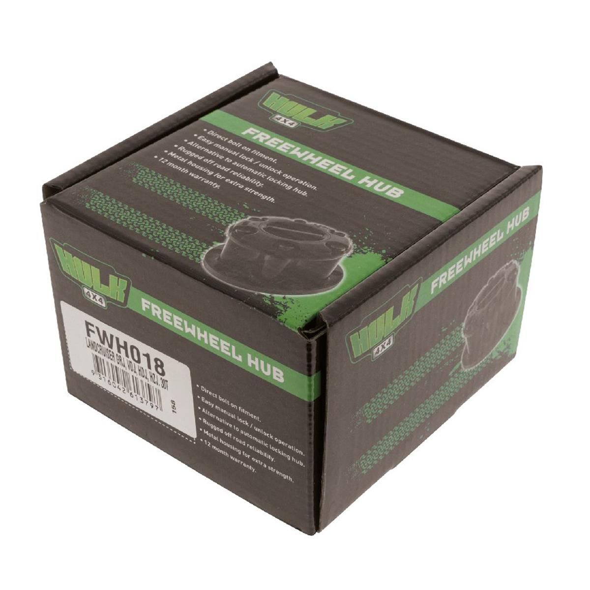 FREE WHEEL HUB LANDCRUISER VDJ  GRJ HDJ HZJ 10MM BOLTS PCD 90  PITCHED CIRCLE DIAMETER 90MM, , scaau_hi-res