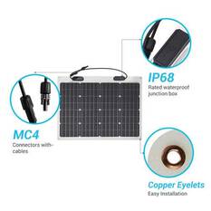 RENOGY 50W 12V FLEXIBLE MONOCRYSTALLINE SOLAR PANEL, , scaau_hi-res