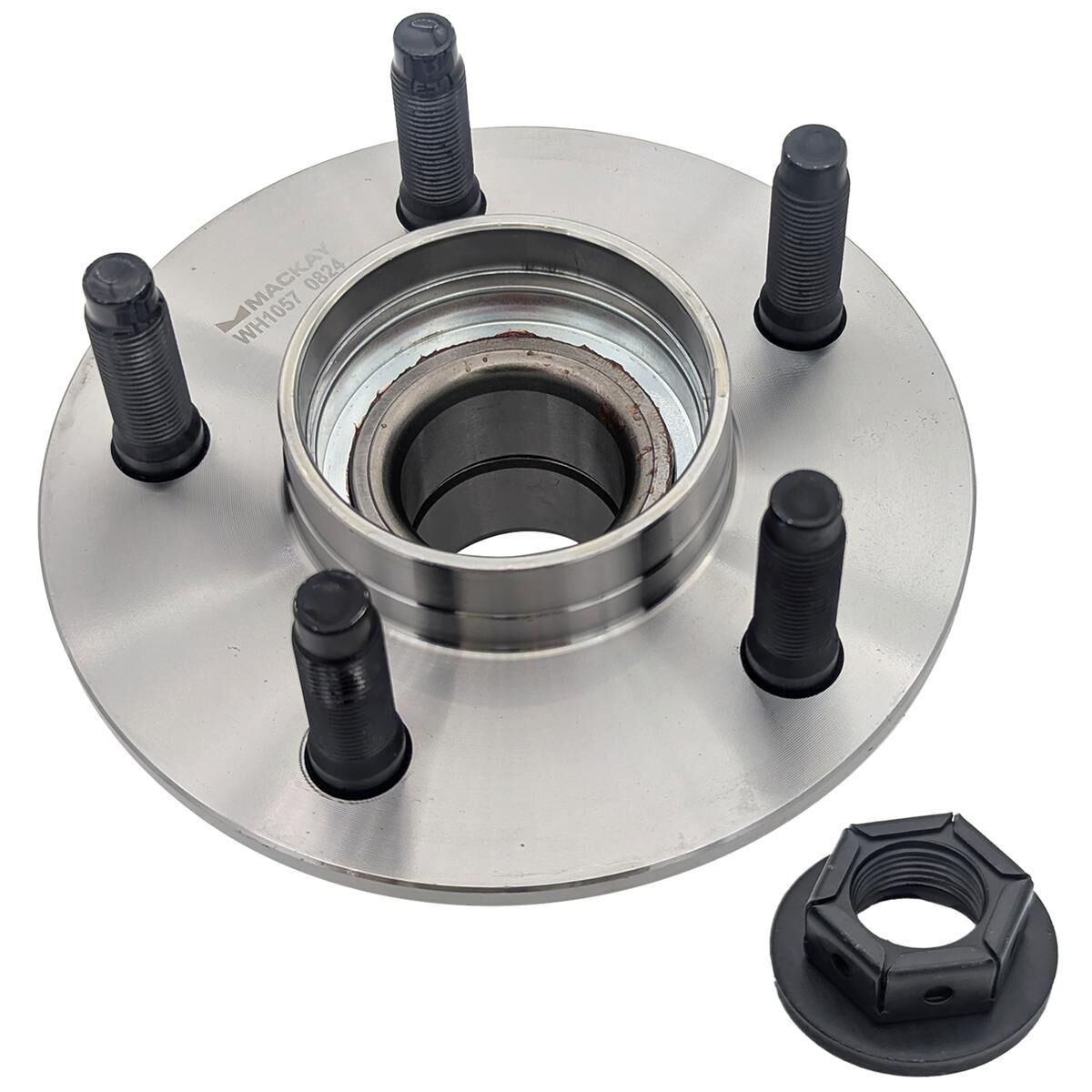 Wheel Hub Kit Front L&R Ford Falcon AU / BA / BF With ABS (Includes Hub Nut), , scaau_hi-res