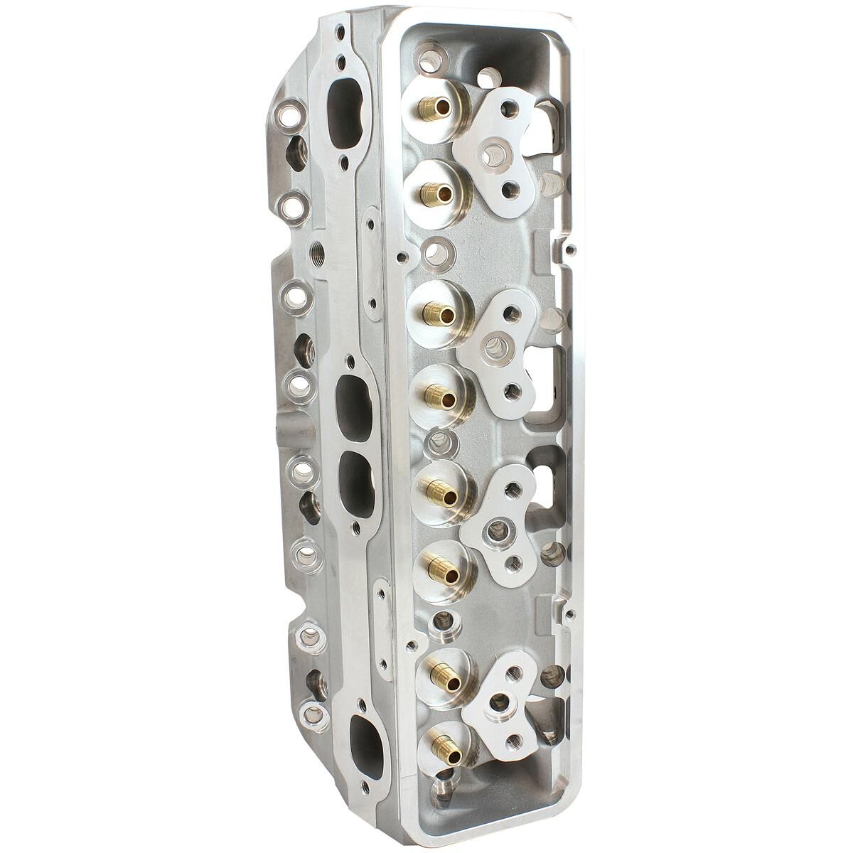 SBC 220CC ALUMINIUM HEADS BARE75CC, 2.10"/1.60" VALVES, PAIR, , scaau_hi-res