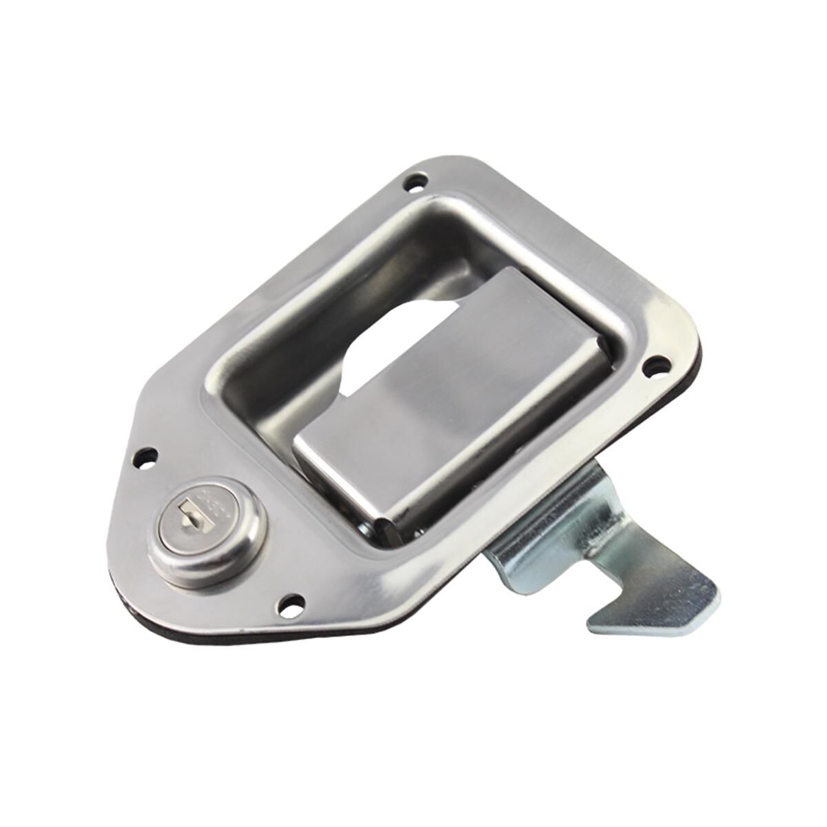 Sunrise Tool Box Latch Lock 110 x 83mm Stainless Steel, , scaau_hi-res