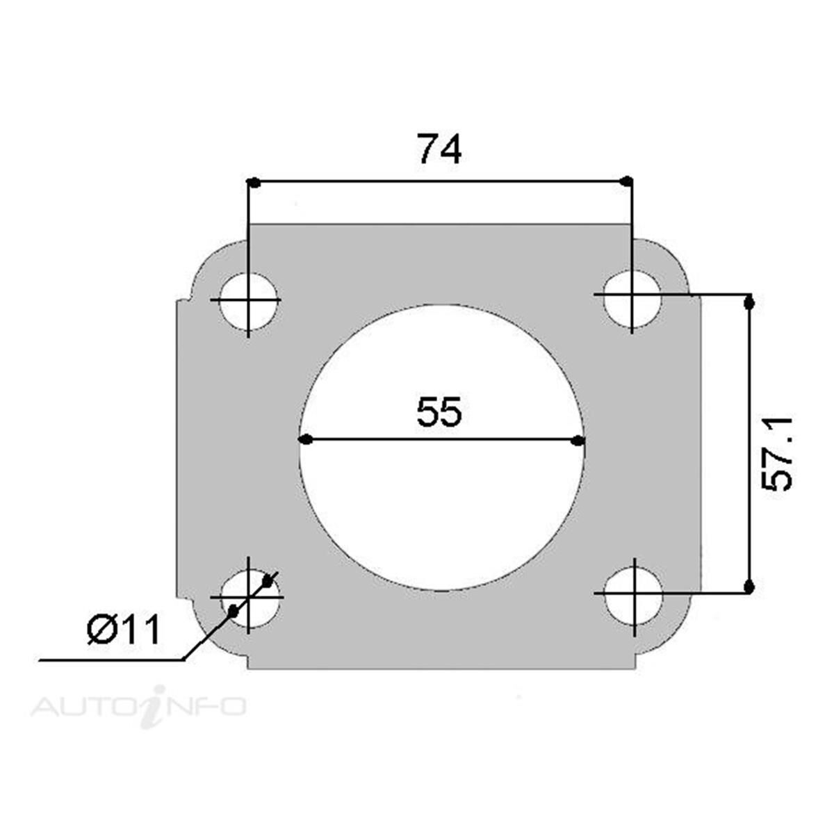 TCI MITS 4G63 6CM HOUSING, , scaau_hi-res