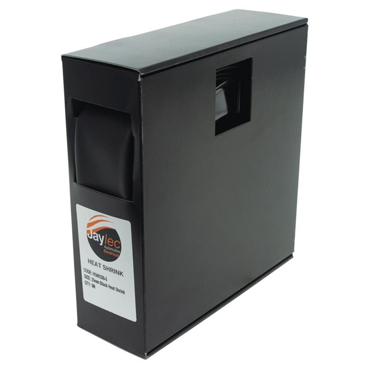 HEAT SHRINK TUBING 5m BLACK, , scaau_hi-res