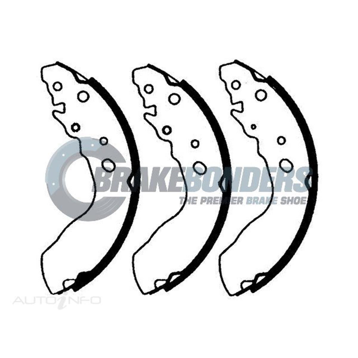 Brake Shoes - Suzuki 254mm, , scaau_hi-res