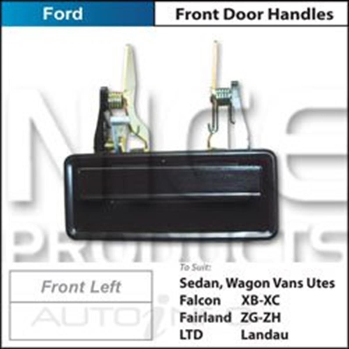 Door Handle XB-XC BLACK, , scaau_hi-res