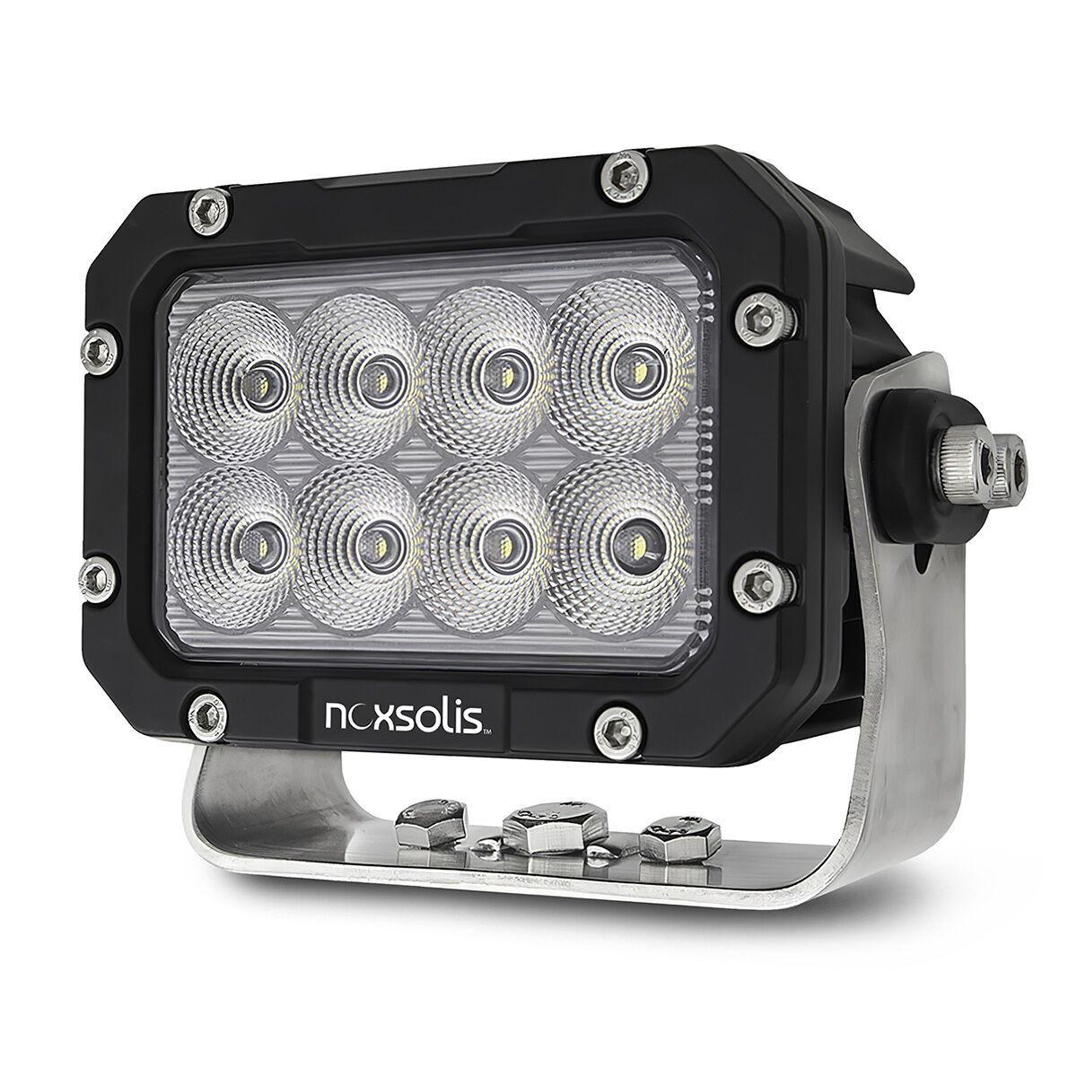 WORK LAMP NOXSOLIS LED 5.3" X 4" FLOOD BEAM 5,700 LUMEN 12-24V, , scaau_hi-res