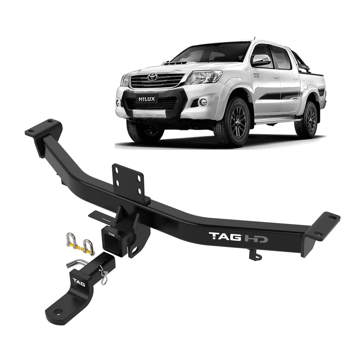 TOYOTA HILUX WITH FACTORY FITTED STEP (04/05-06/15) - 2500/250KG, , scaau_hi-res