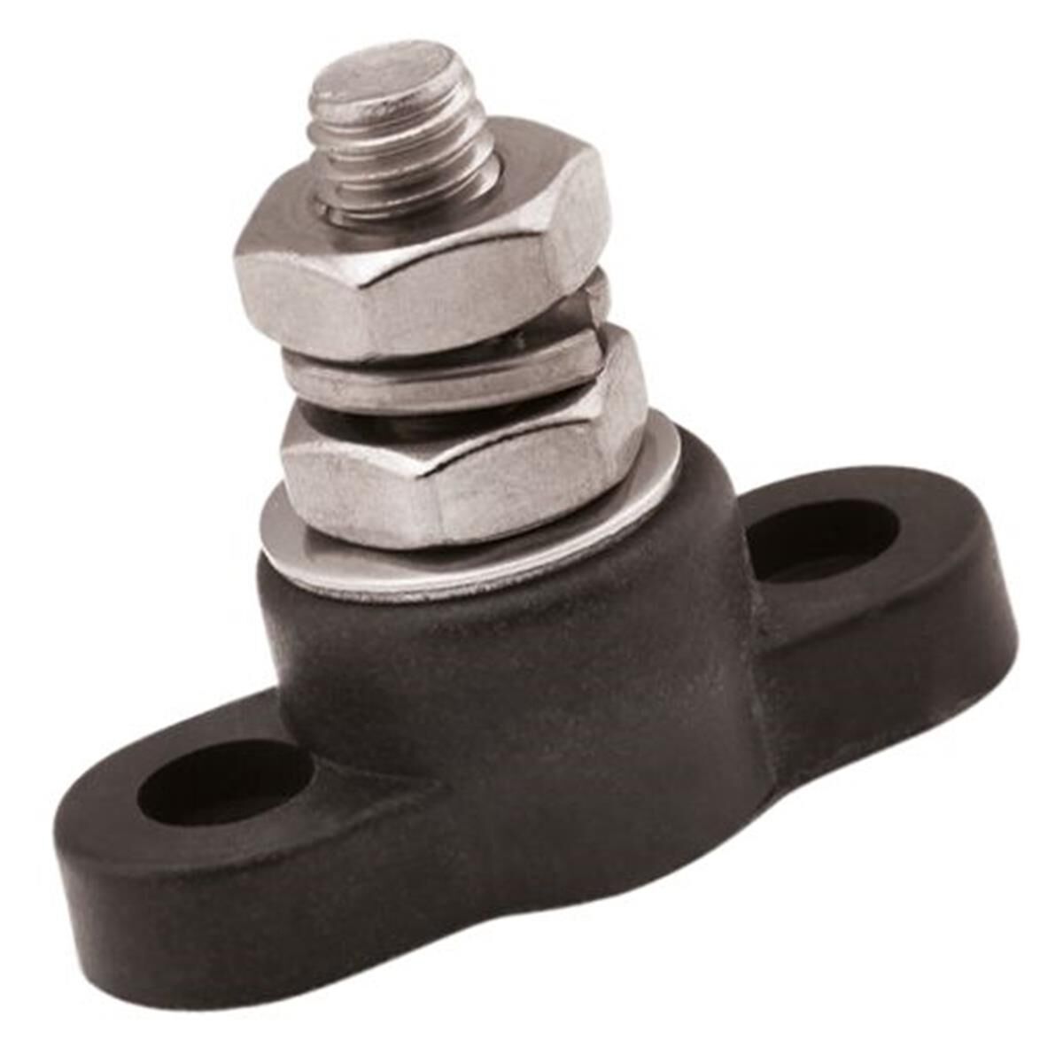 Jaylec Power Distribution Post Black Zinc Pl 3/8