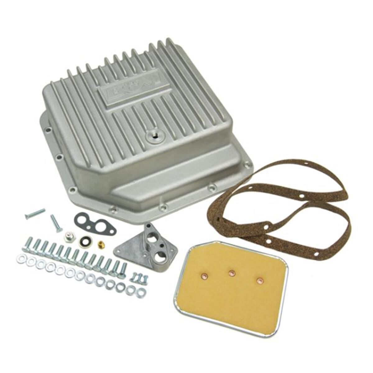 TH350 CAST ALUM TRANS DEEP PAN FINNED, , scaau_hi-res