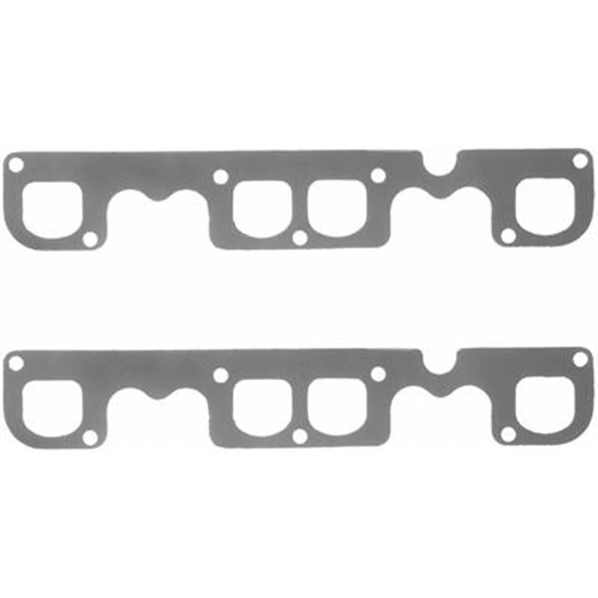 SBC -12 BRODIX EXHAUST GASKETS D-PORT, , scaau_hi-res