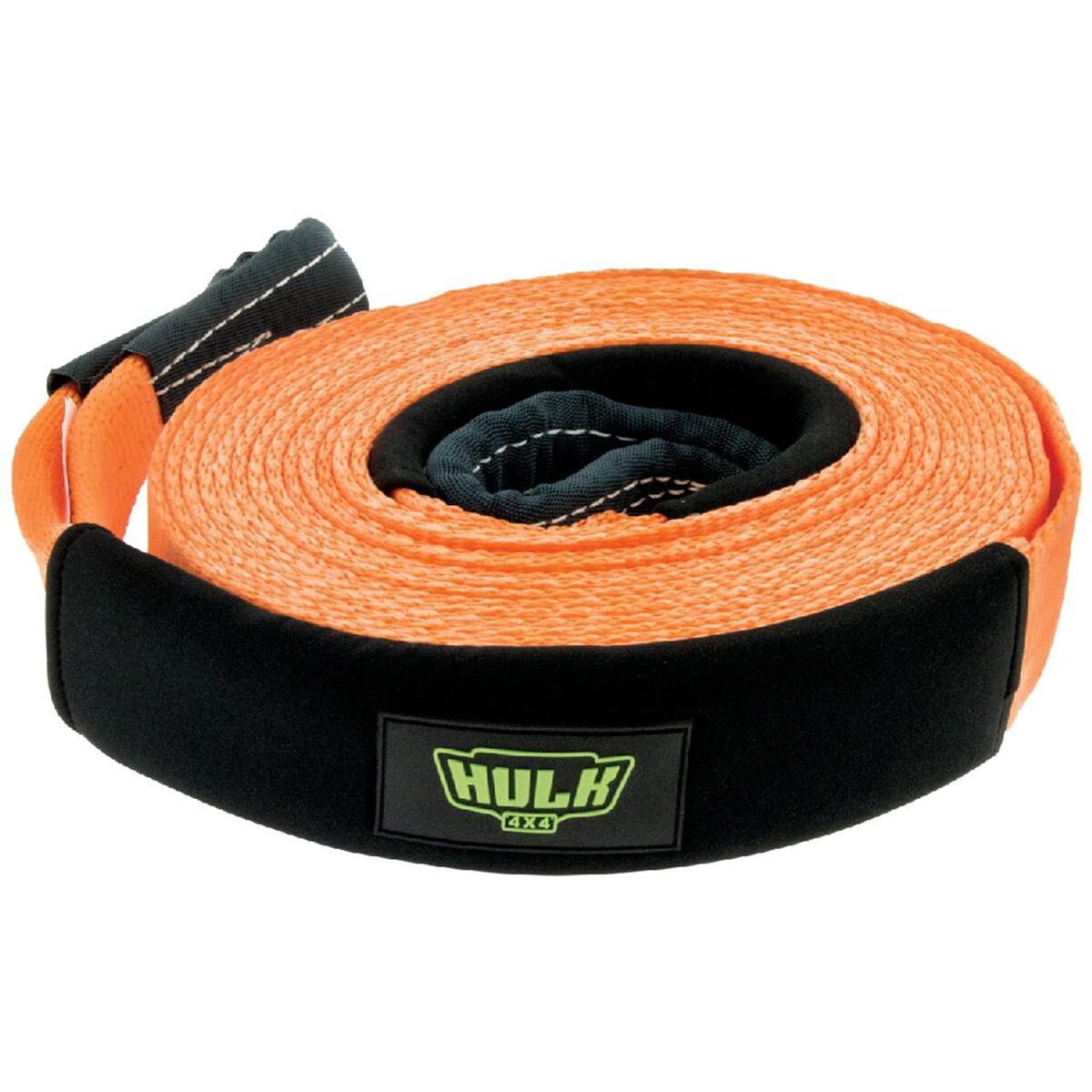 SNATCH STRAP 8,000kg 100% NYLON ORANGE 60mm x 9m, , scaau_hi-res