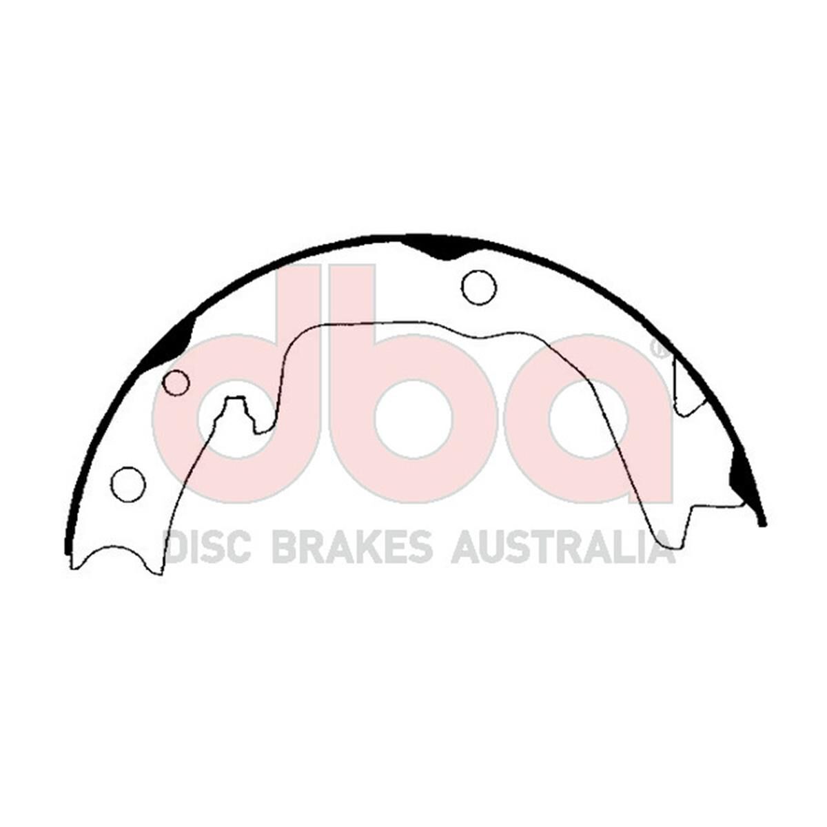 STREET SERIES BRAKE SHOES [MITSUBISH PARKING BRAKE 170MM], , scaau_hi-res