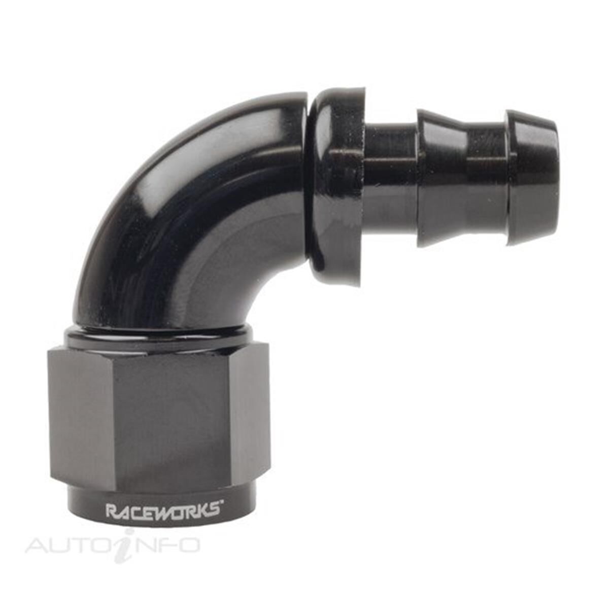 PUSH LOK HOSE FITTING AN-6 90 DEG, , scaau_hi-res