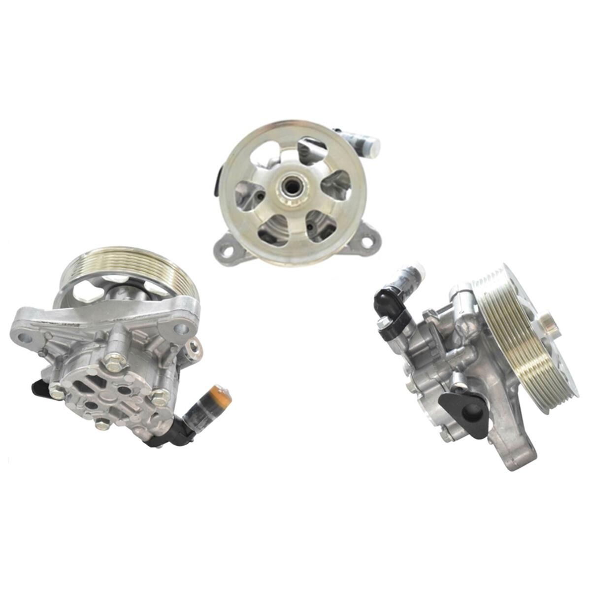 ACCORD CP 2/08-5/13 POWER STEERING PUMP (+PULLEY) (K24Z) 2.4L 4CYL, , scaau_hi-res