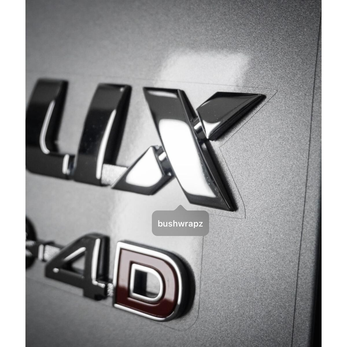 BUSHWRAPZ CAPE DIY 4WD KIT FOR HILUX N80 DUAL CAB SR/SR5 - CAB ONLY - BADGES ON DOORS, , scaau_hi-res