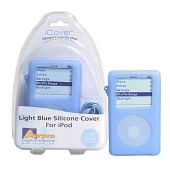ICOVER LIGHT BLUE SILICONE COVER FOR IPOD, , scaau_hi-res