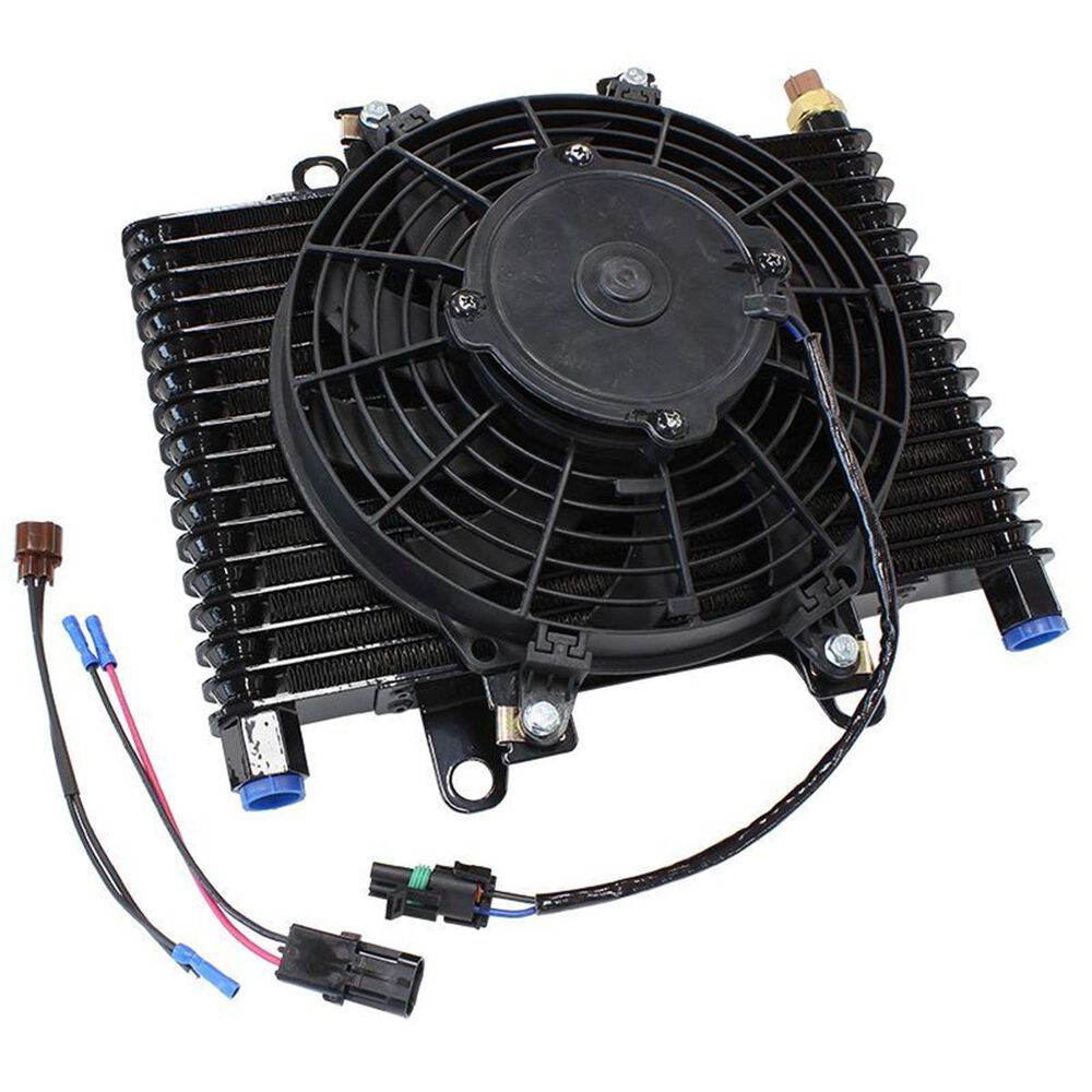 Aeroflow Competition Oil Cooler with Fan & Thermostat, AF726000
