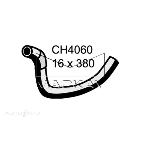 Heater Hose  - HOLDEN RODEO RA - 3.0L I4 Turbo DIESEL - Manual & Auto, , scaau_hi-res