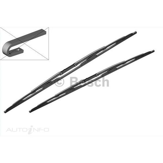 TWIN CONVENTIONAL WIPER BLADE SET, , scaau_hi-res