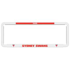 AFL NUMBER PLATE FRAME SWANS, , scaau_hi-res