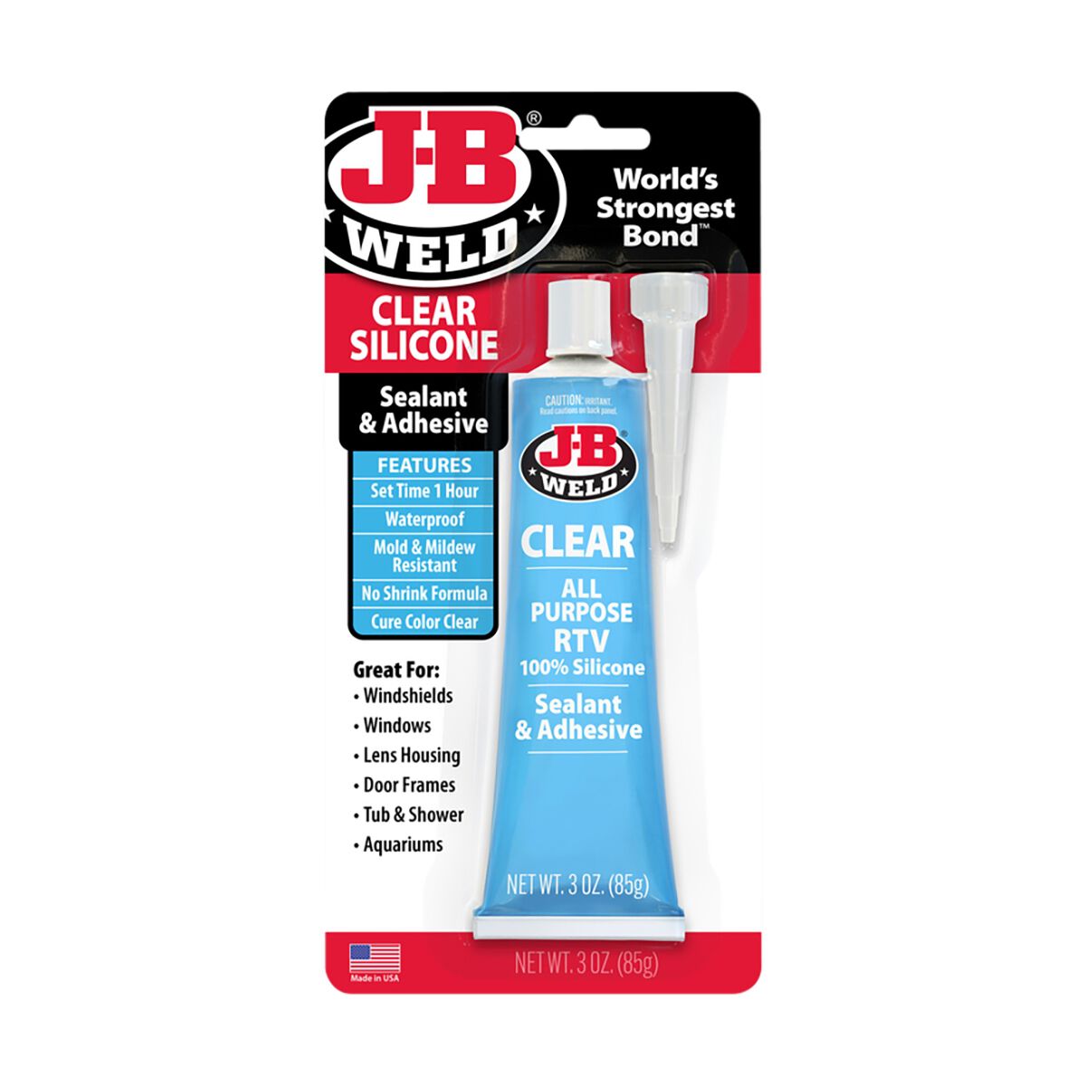 JB WELD CLEAR RTV 85G, , scaau_hi-res