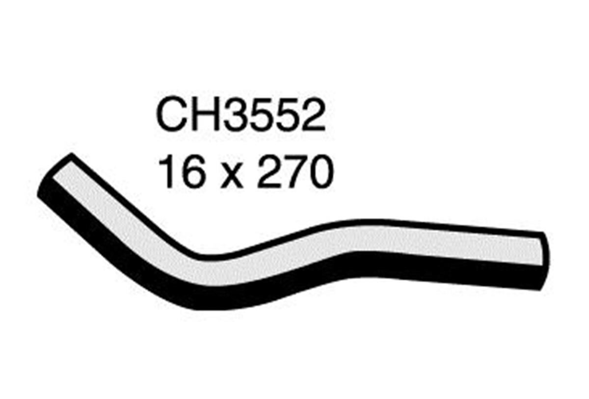 Heater Hose  - TOYOTA LANDCRUISER HJ61R - 4.0L I6 Turbo DIESEL - Manual, , scaau_hi-res