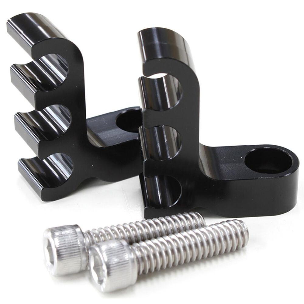 Aeroflow Black 3 Wire Lead Separator Bolt Into Valve Cover Thread