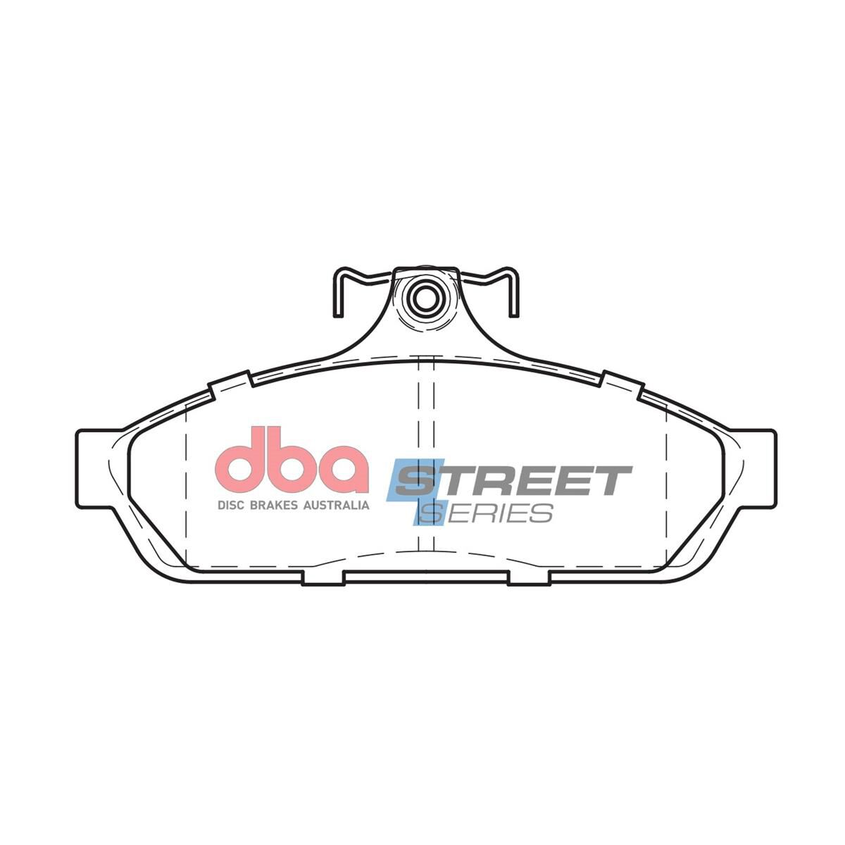 DBA SS STREET SERIES BRAKE PADS [ Chrysler/Holden/Mitsubishi 1978-97 F ], , scaau_hi-res