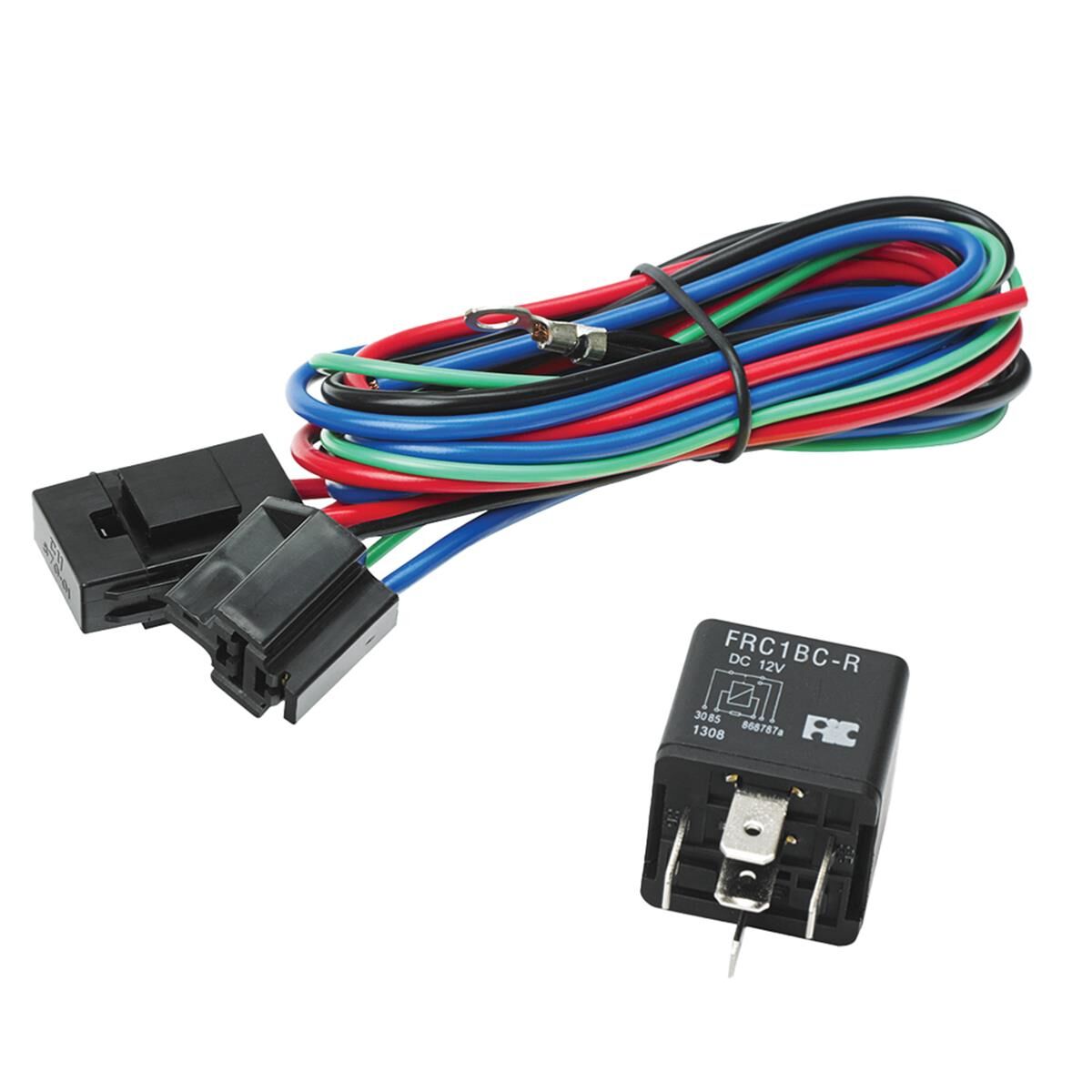 WIRING HARNESS & RELAY 12V, , scaau_hi-res