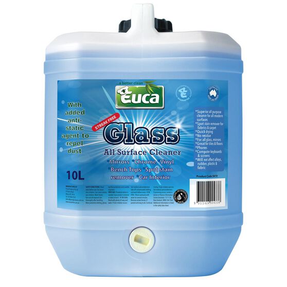 EUCA GLASS & ALL SURFACE CLEANER 10LT, , scaau_hi-res