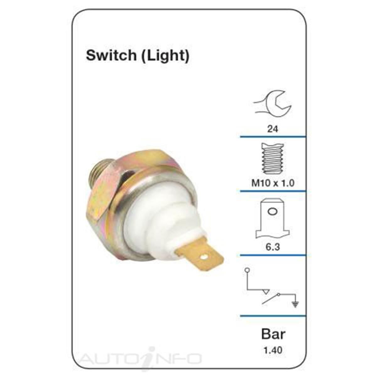 TRIDON OIL PRESSURE SWITCH (LIGHT), , scaau_hi-res