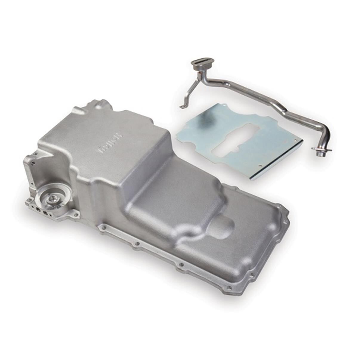HOLLEY LS RETRO REAR OIL PAN XTRA CLEARANCE WITH FILTER PAD, , scaau_hi-res