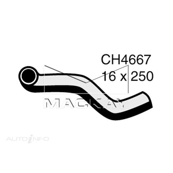 Heater Hose  - TOYOTA HIACE KDH200R - 2.5L I4 Turbo DIESEL - Manual & Auto, , scaau_hi-res