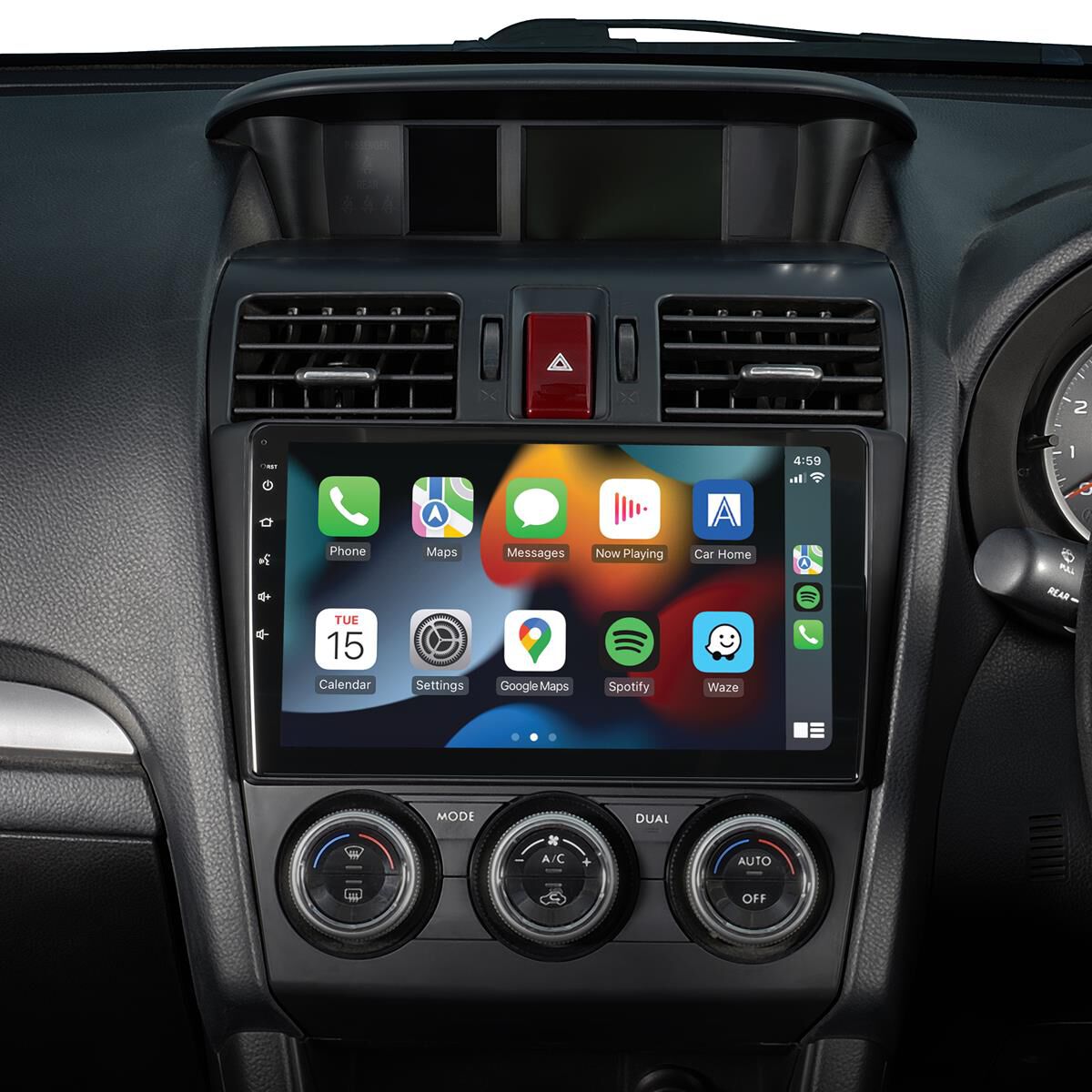 9" MULTIMEDIA RECEIVER TO SUIT SUBARU FORESTER (2013-2014), IMPREZA (2012-2014) & XV (2012-2015) - MODELS WITHOUT FACTORY 6.1" TOUCHSCREEN, , scaau_hi-res