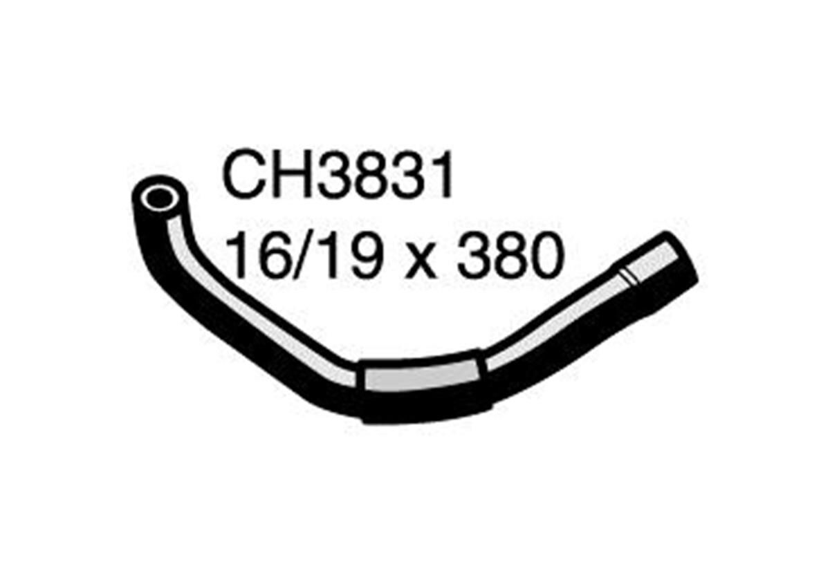 Heater Hose  - HOLDEN RODEO RA - 3.5L V6  PETROL - Manual & Auto, , scaau_hi-res