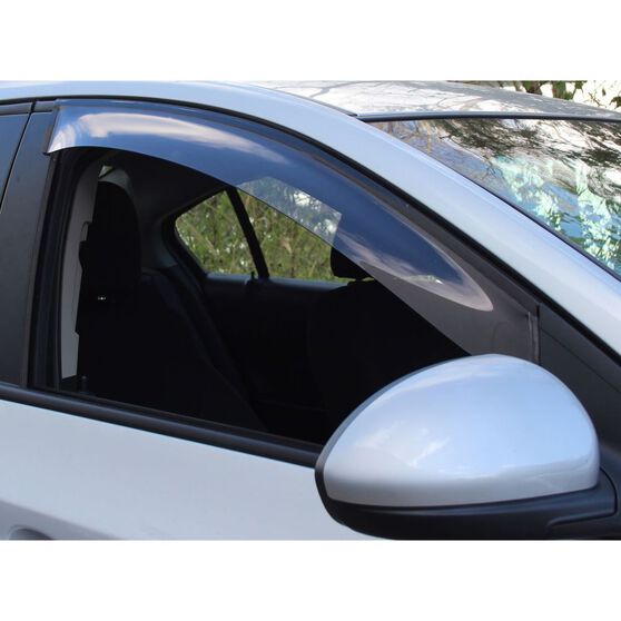 WEATHERSHIELD FRONT SLIMLINE SMOKE TINT DRIVER SUITS TOYOTA HILUX, , scaau_hi-res