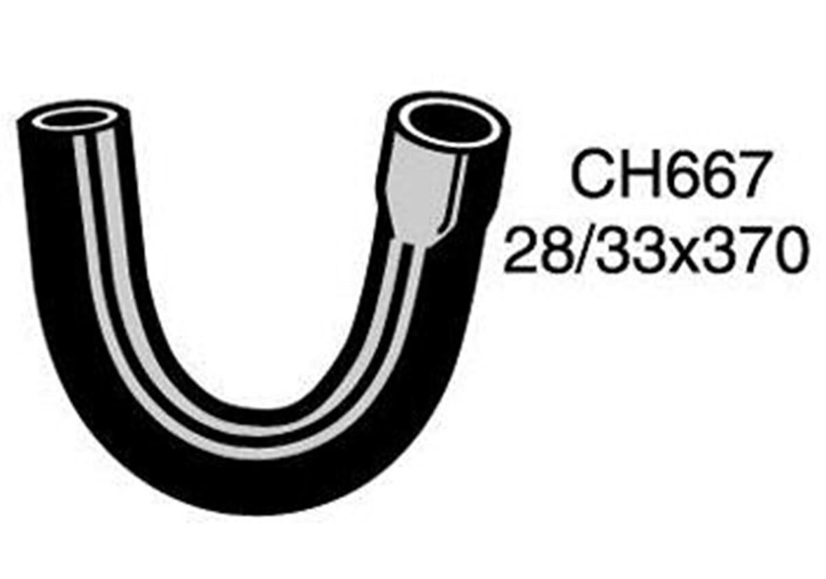 Radiator Lower Hose  - LAND ROVER SERIES 2A 88 - 2.3L I4  PETROL - Manual & Auto, , scaau_hi-res