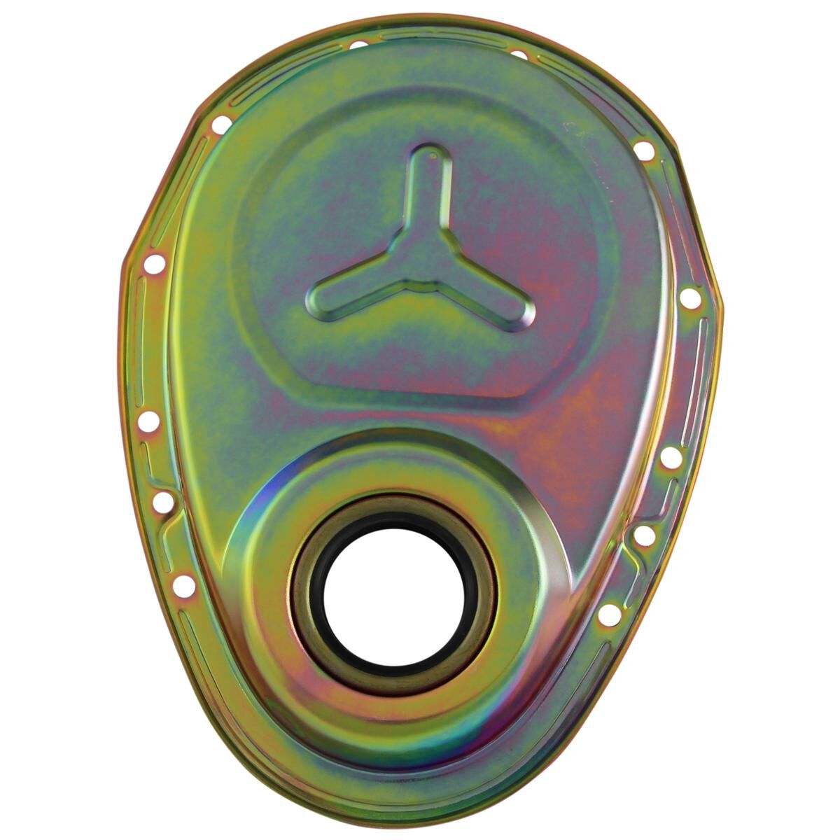 Timing Cover Sb Chev Zinc (Roller Cam), , scaau_hi-res