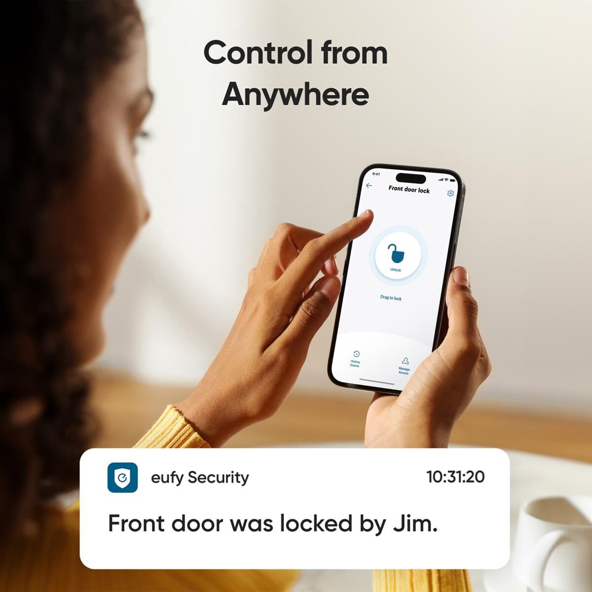 EUFY SECURITY C220 SMART LOCK WITH FINGERPRINT READER, , scaau_hi-res