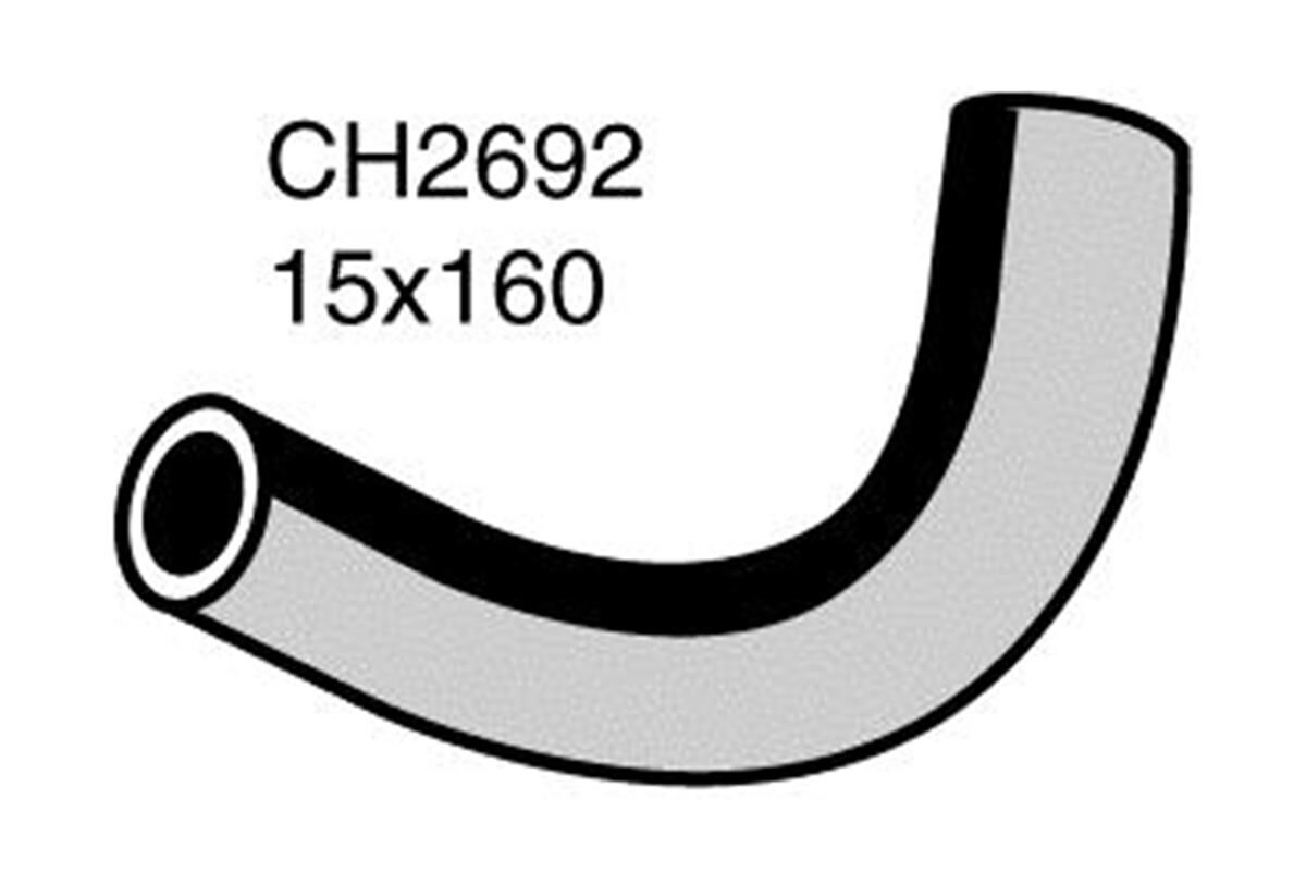 Heater Hose  - TOYOTA HILUX RZN149R - 2.7L I4  PETROL - Manual & Auto, , scaau_hi-res