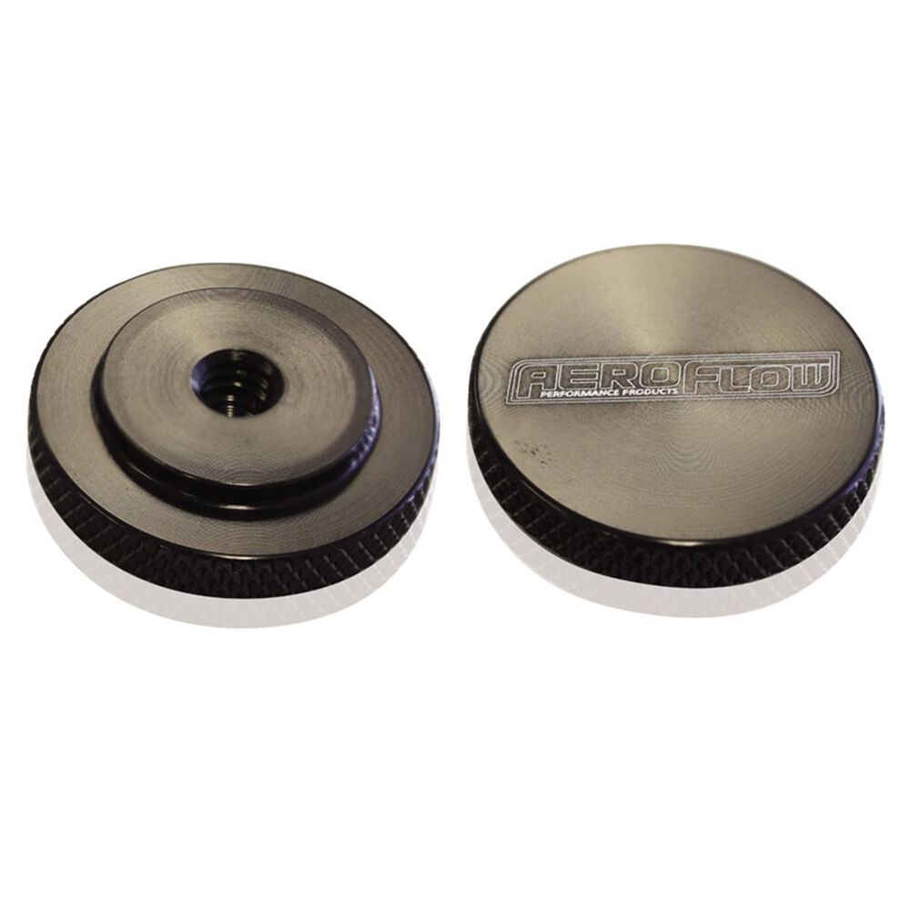 Aeroflow Black Billet Air Cleaner Nut, AF551003BLK Supercheap Auto