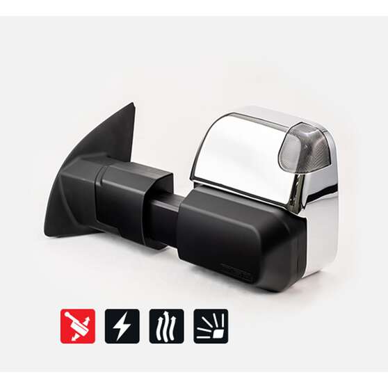 FORD RANGER, 2012-05/2022. CHROME, ELECTRIC, HEATED, INDICATORS, POWERFOLD, , scaau_hi-res