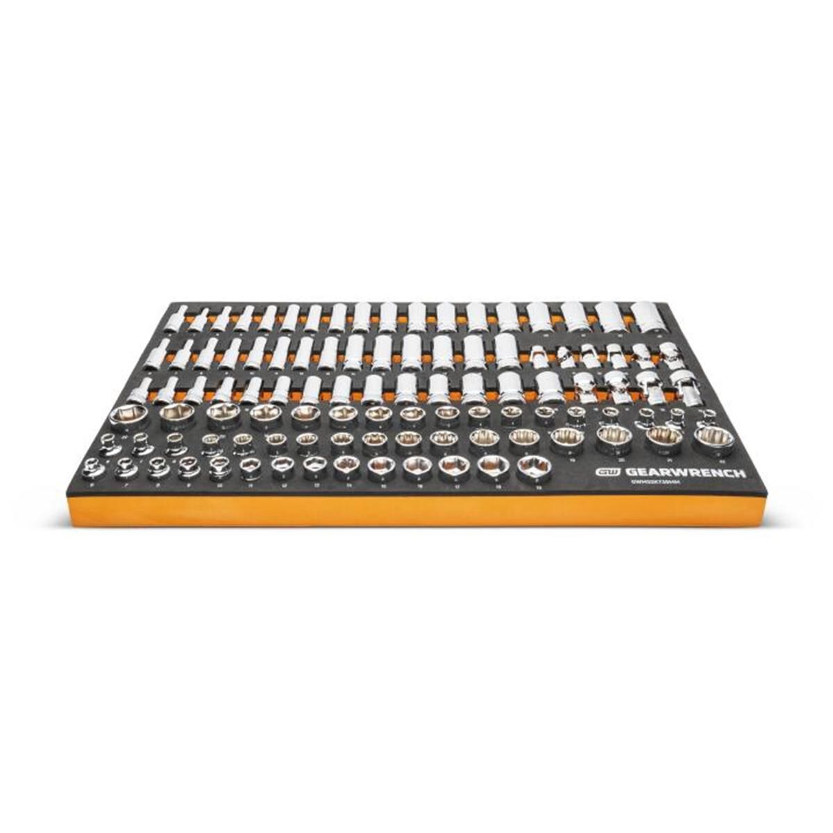 104 PIECE 3/8&rdquo; DRIVE MASTER METRIC SOCKET SET IN FOAM STORAGE TRAY, , scaau_hi-res