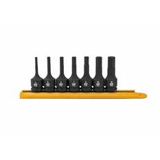 7 PC. 3/8” DRIVE HEX BIT IMPACT METRIC SOCKET SET, , scaau_hi-res