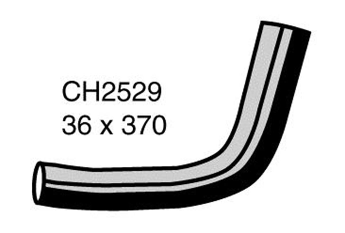 Radiator Upper Hose  - TOYOTA LANDCRUISER UZJ100R - 4.7L V8  PETROL - Manual & Auto, , scaau_hi-res