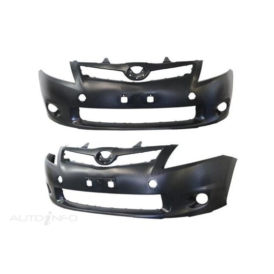 TOYOTA COROLLA HATCHBACK  ZRE152 SERIES 2  10/2009 ~ 12/2012  FRONT BUMPER BAR COVER, , scaau_hi-res