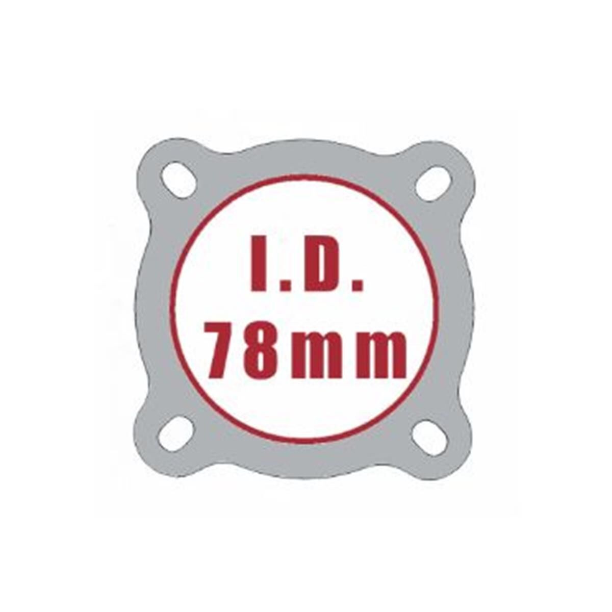 3" 4 BOLT GASKET, , scaau_hi-res