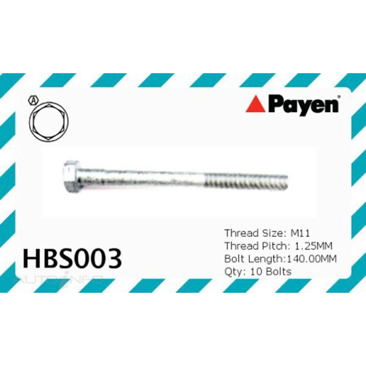 PAYEN HEAD BOLT HOLDEN 1.6 1.8 2.0, , scaau_hi-res