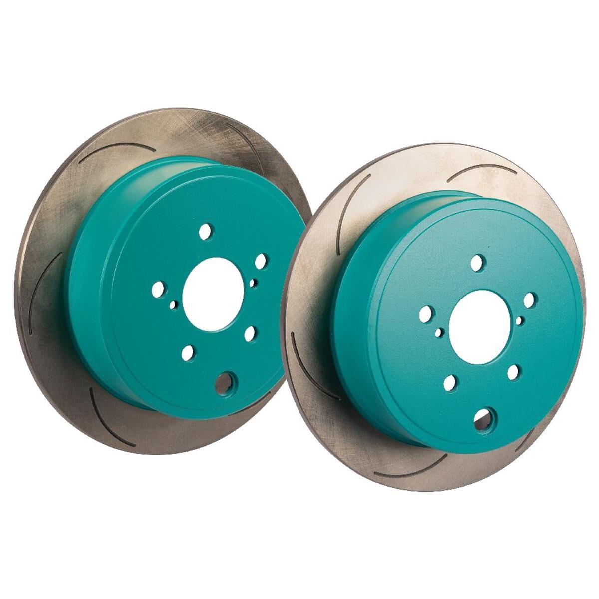 PROJECT MU BRAKE ROTORS PAIR SCR PURE PLUS6 GREEN 285X10MM, , scaau_hi-res