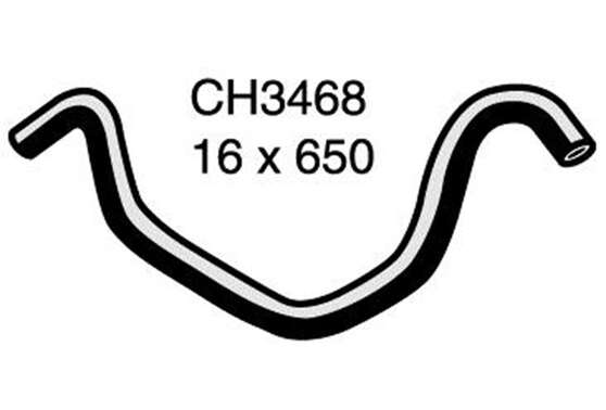 Heater Hose  - TOYOTA COROLLA AE82R - 1.6L I4  PETROL - Manual & Auto, , scaau_hi-res